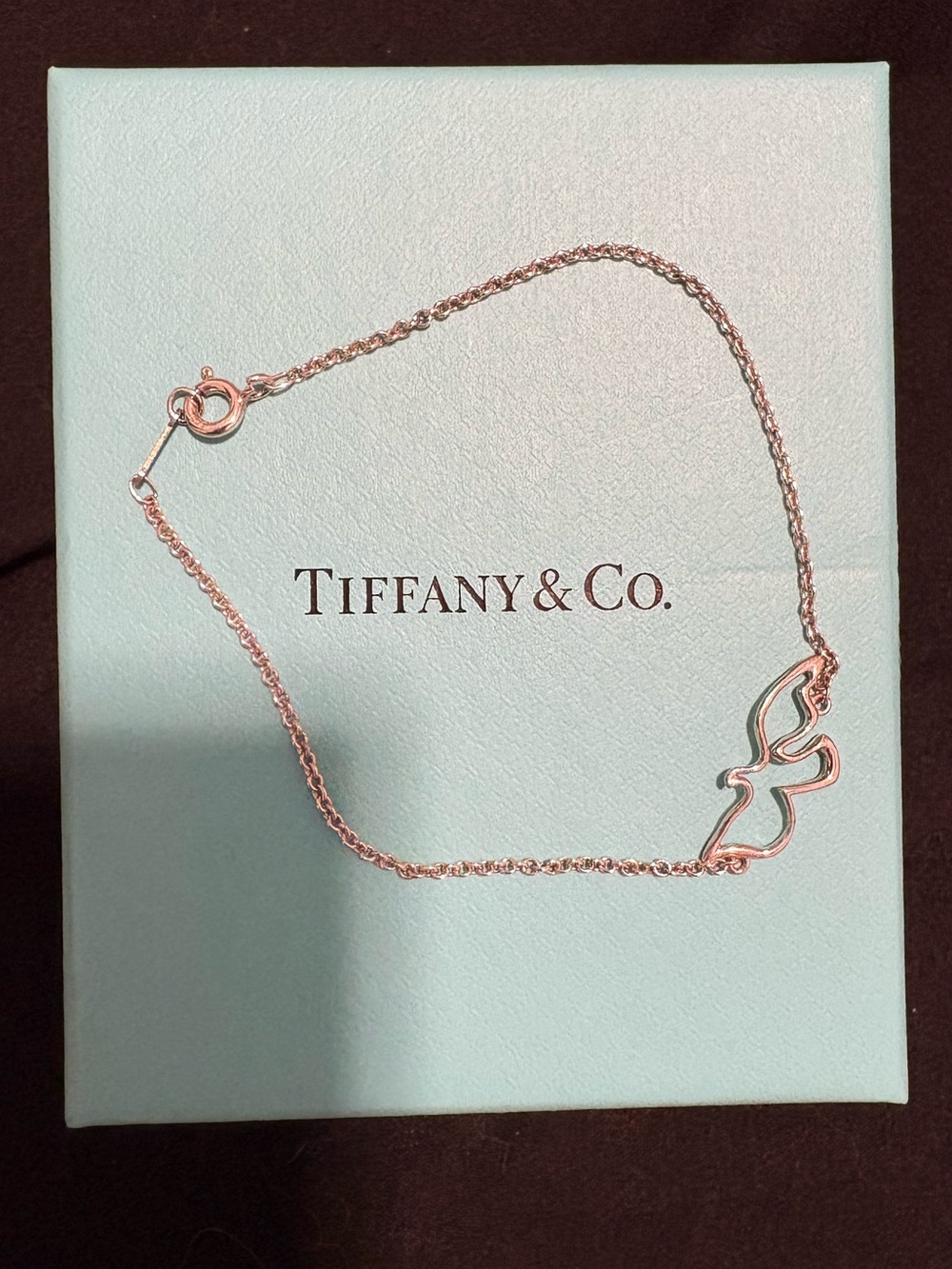 Tiffany & Co. Silver Dove Bracelet